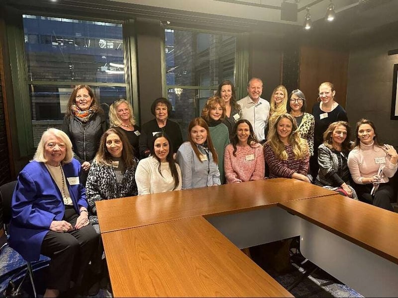 Group of Advisors together at the Travel Edge 2024 Listening tour NYC